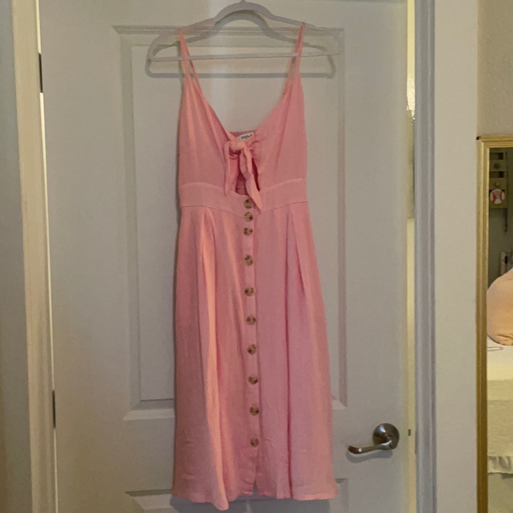 Pink dress. Size medium
